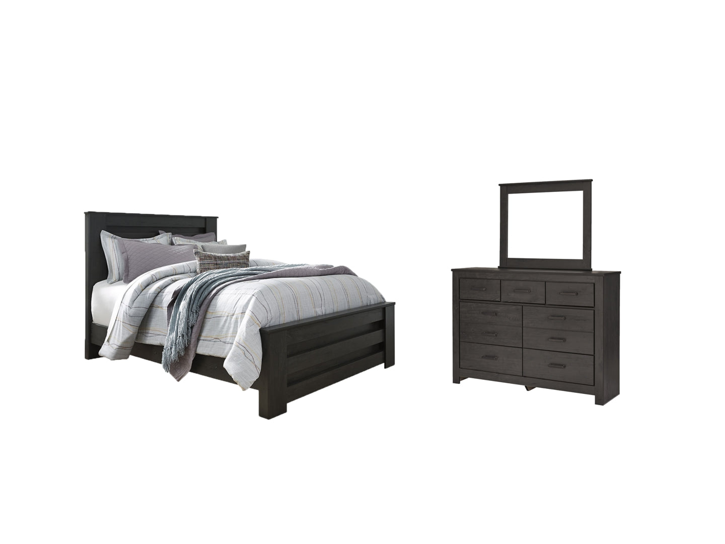 Brinxton Grey Panel Bedroom Set
