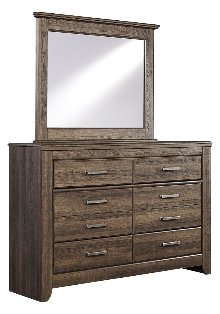 Juararo Brown Panel Bedroom Set