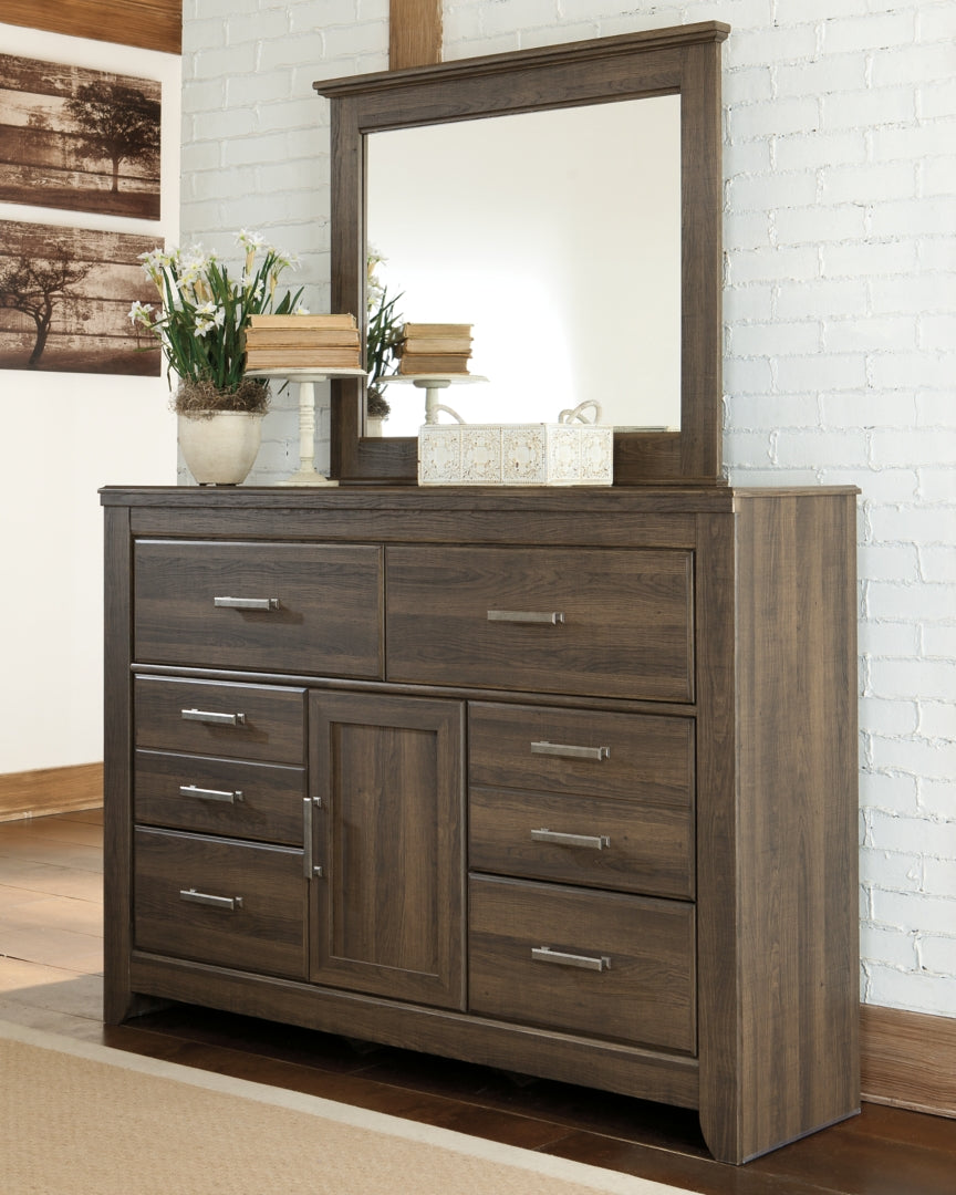 Juararo Brown Panel Bedroom Set