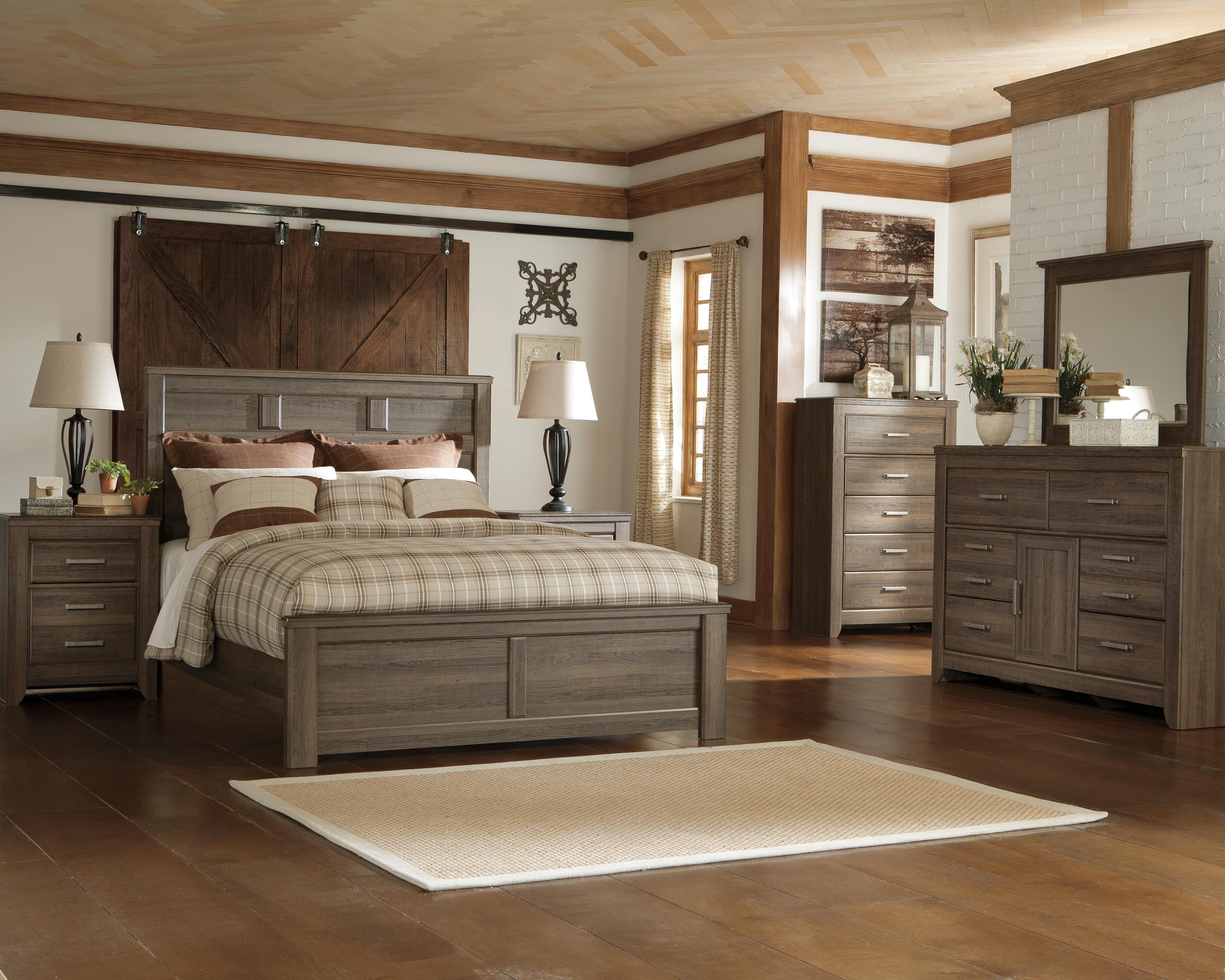 Juararo Panel Bed Bedroom Set