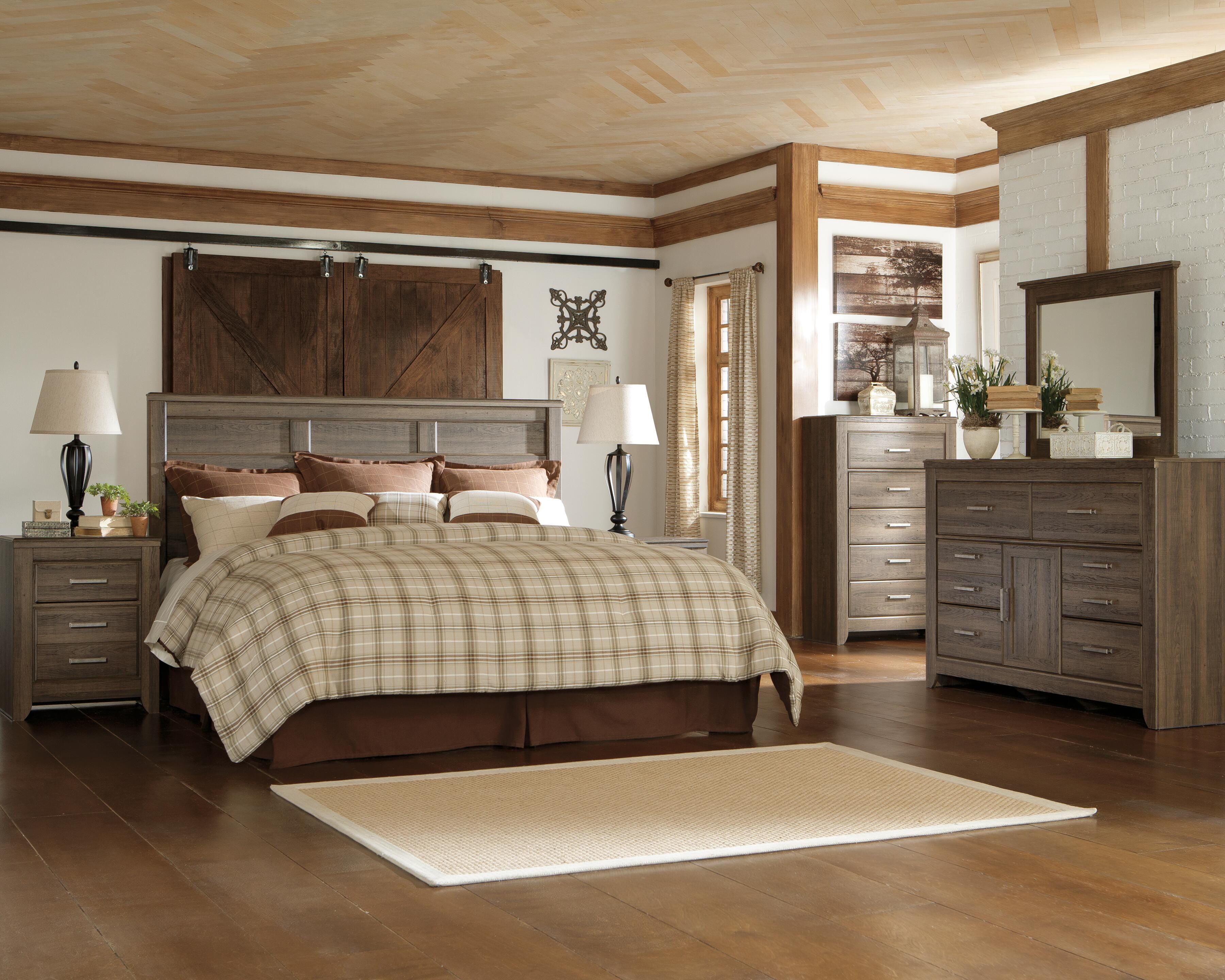 Juararo Panel Bed Bedroom Set