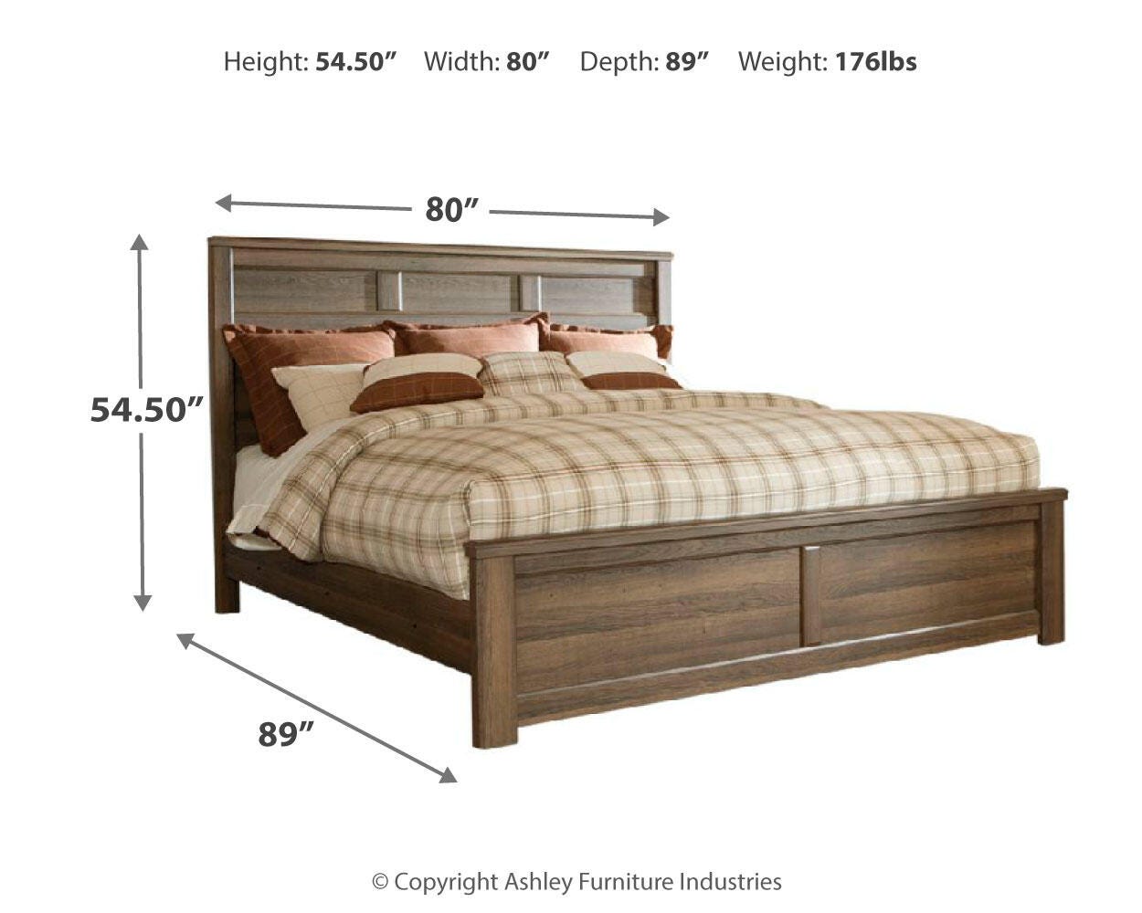 Juararo Panel Bed