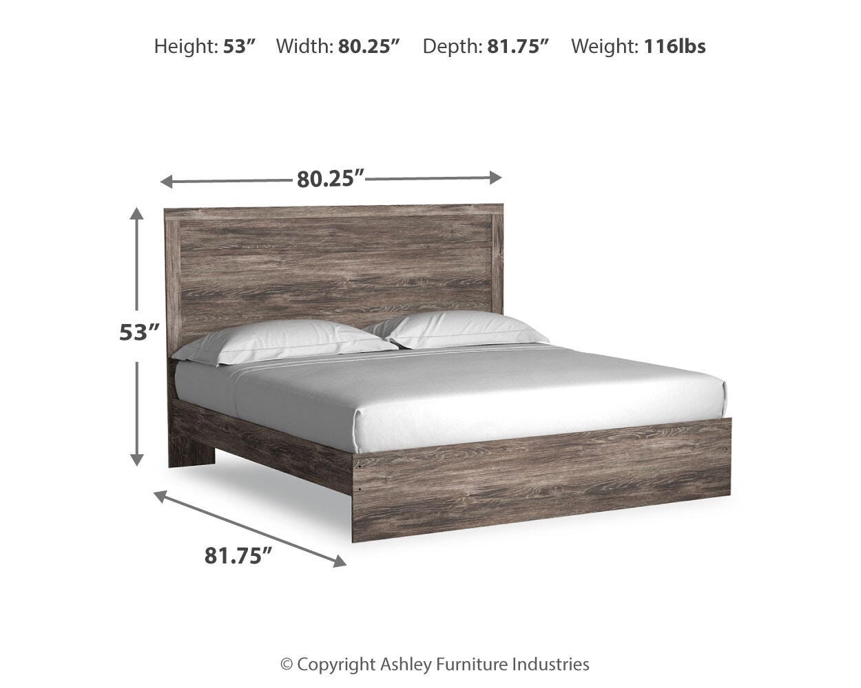 Ralinksi Panel Bed Bedroom Set