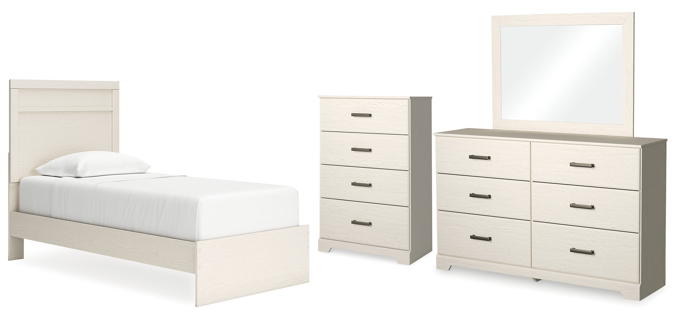 Stelsie Beige Panel Bedroom set