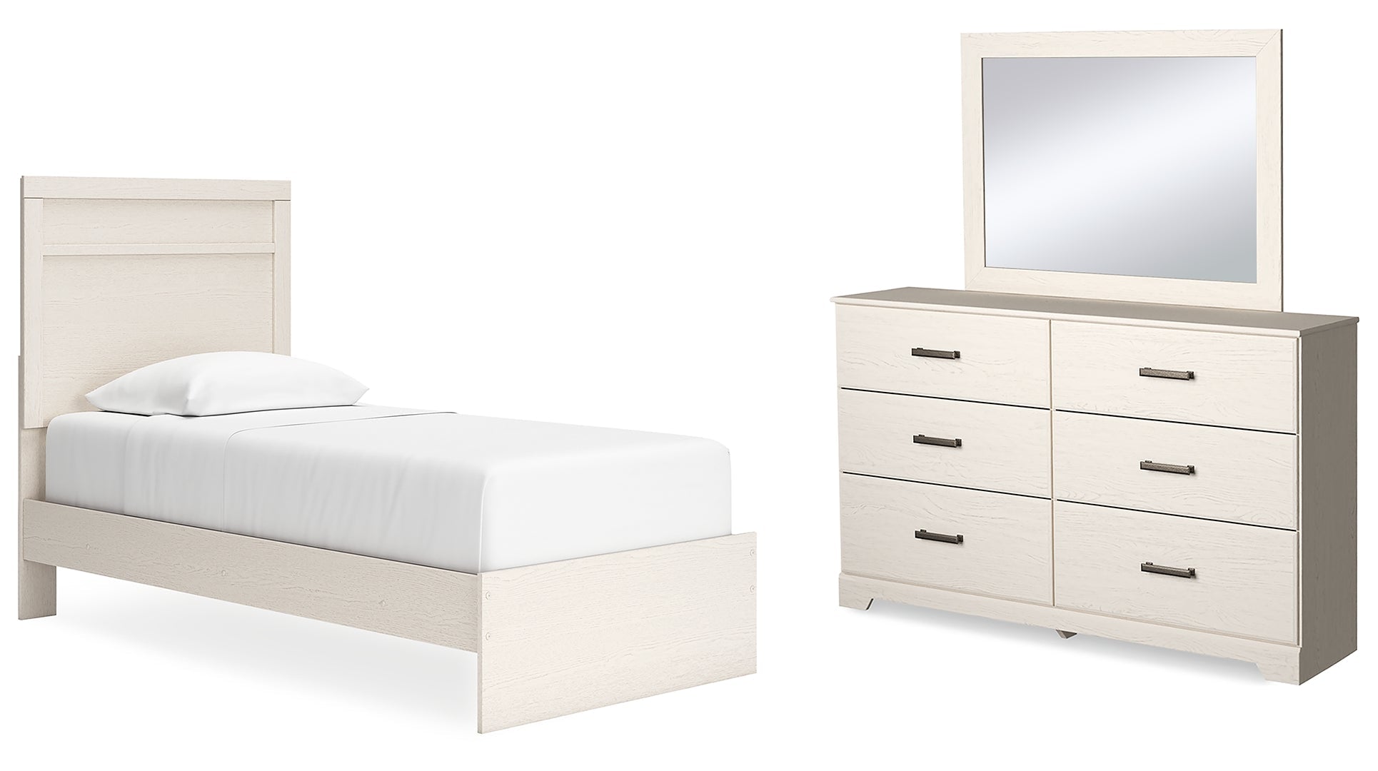 Stelsie Beige Panel Bedroom set