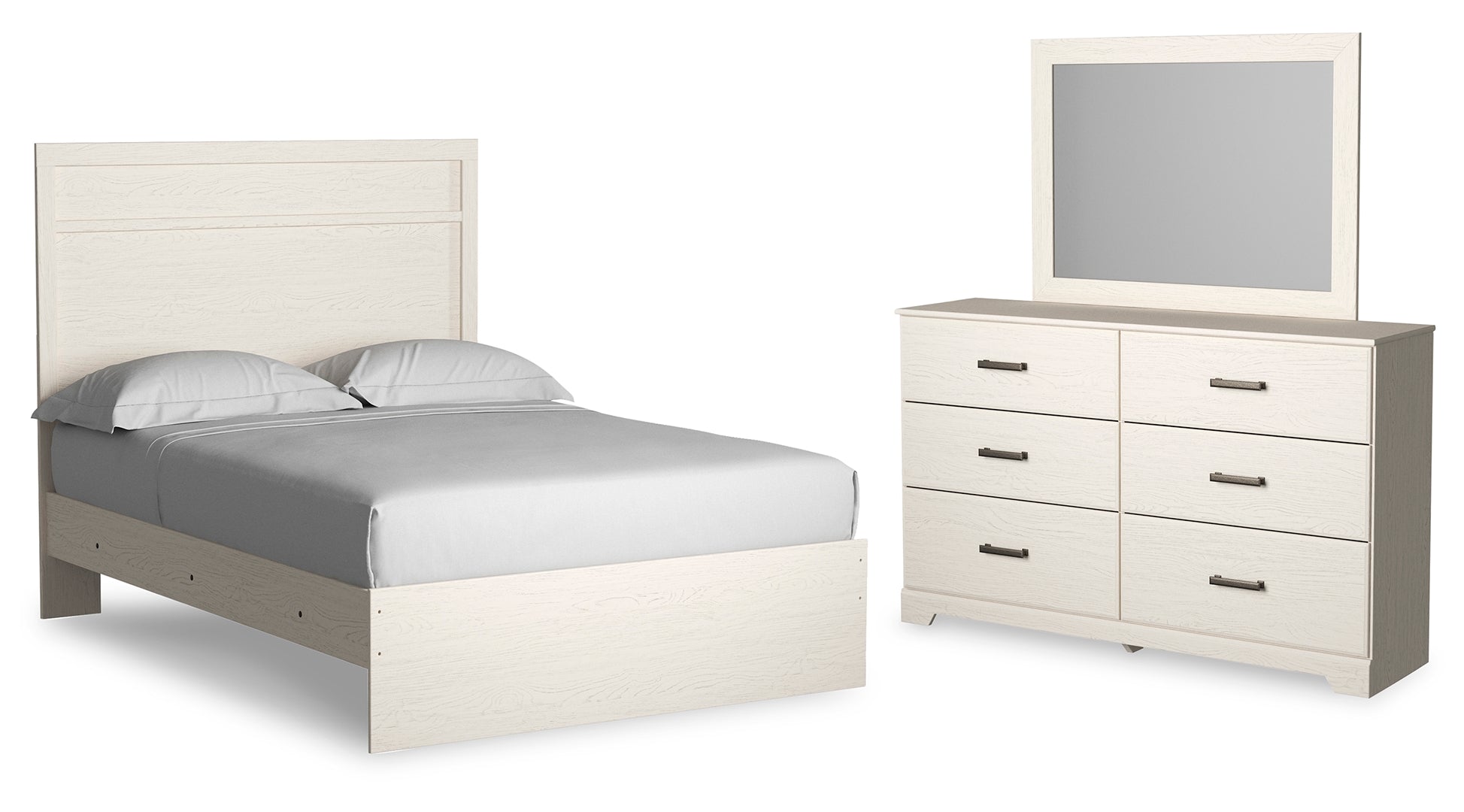 Stelsie Beige Panel Bedroom set