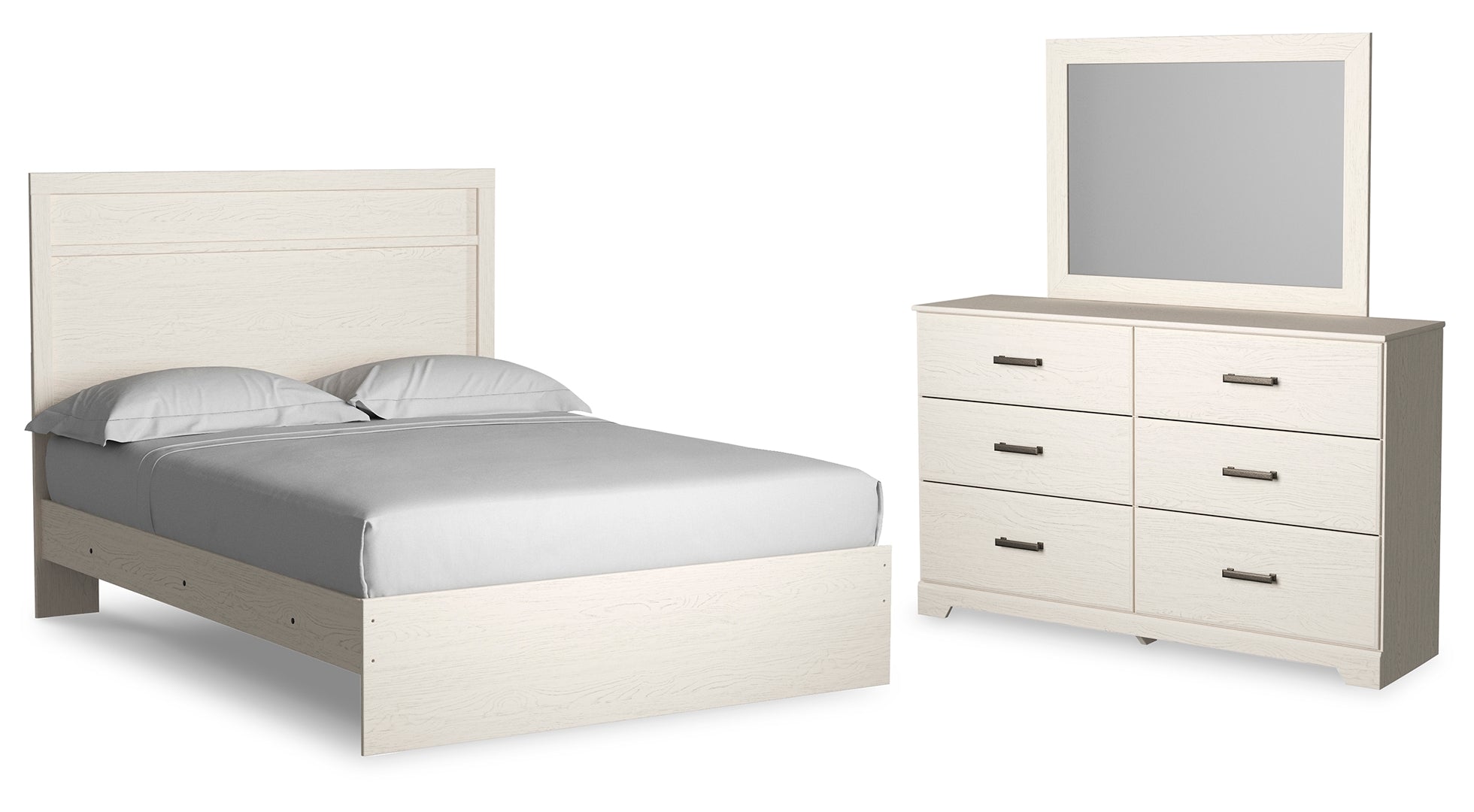 Stelsie Beige Panel Bedroom set