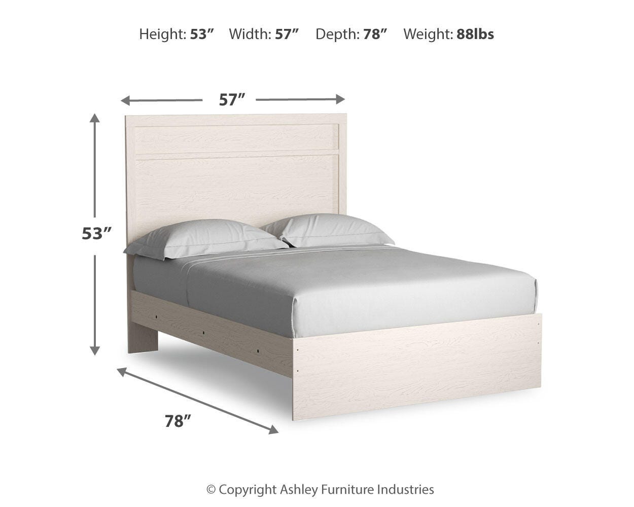Stelsie Panel Bed