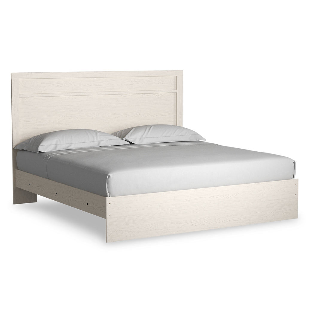 Stelsie Beige Panel Bedroom set