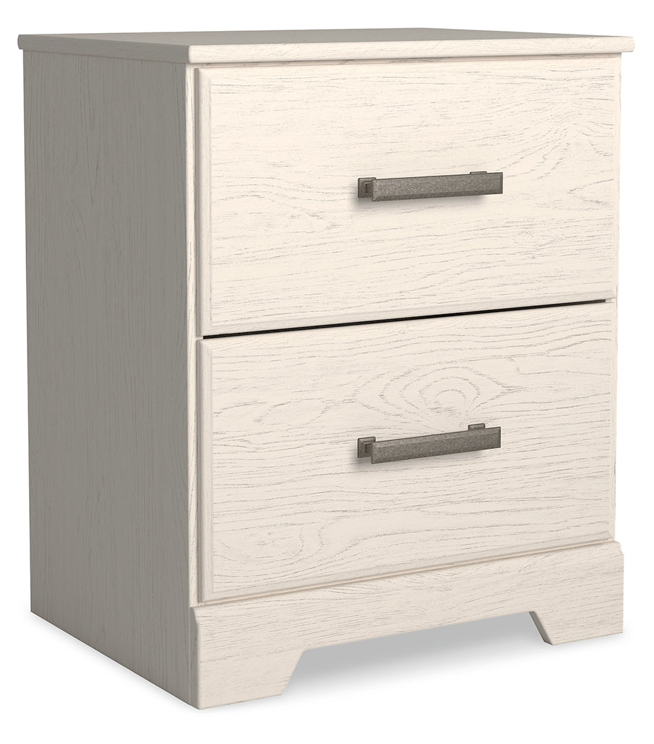 Stelsie Beige Panel Bedroom set