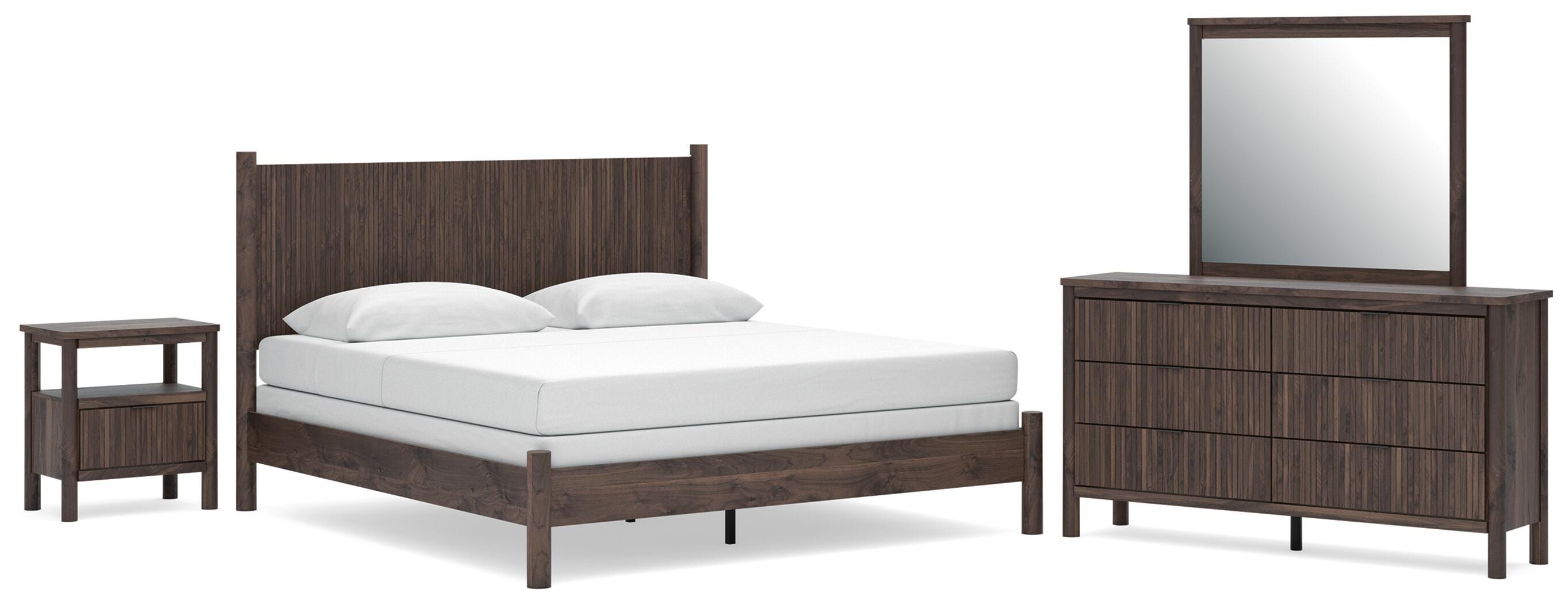 Pamytta Panel Bed Bedroom Set