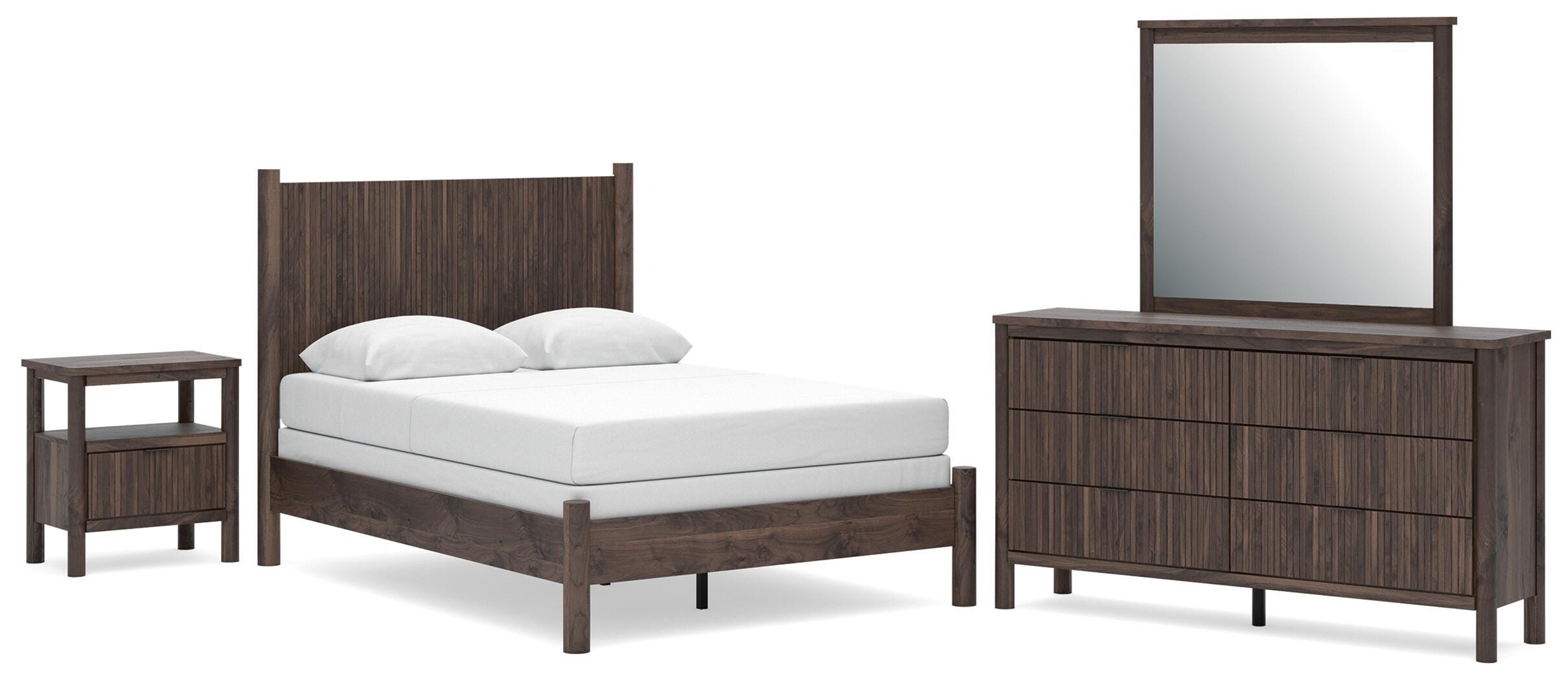 Pamytta Panel Bed Bedroom Set