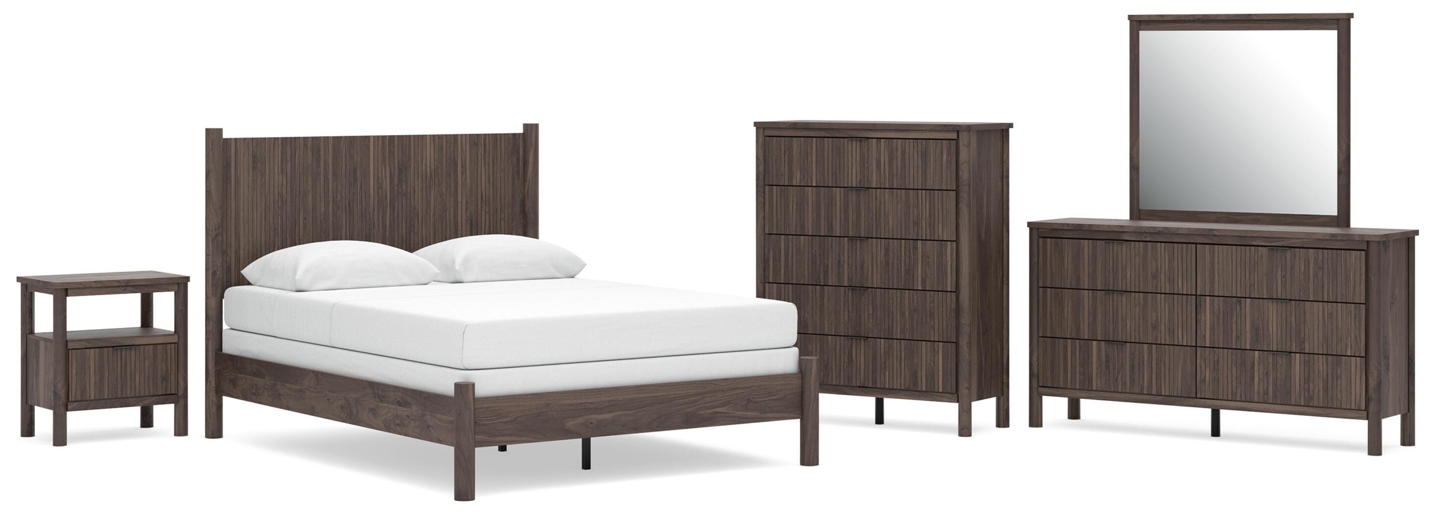 Pamytta Panel Bed Bedroom Set