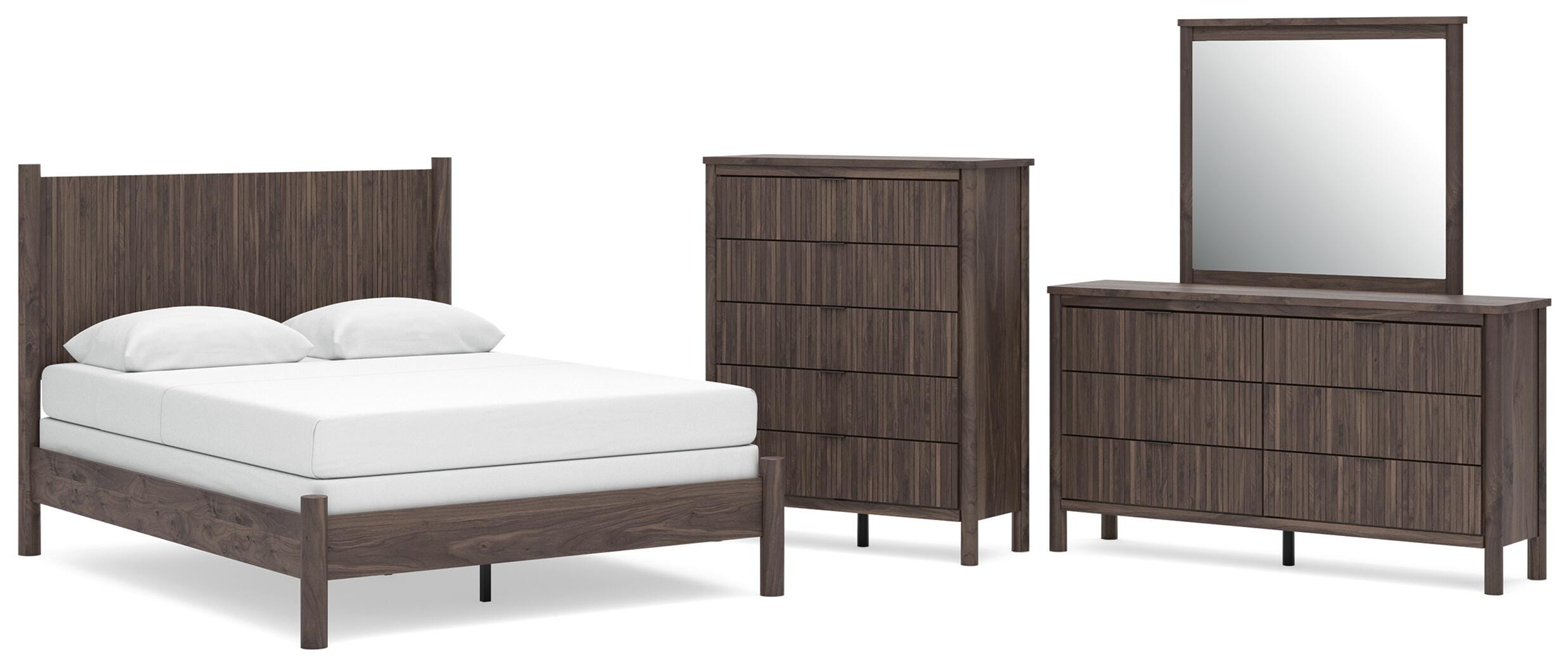 Pamytta Panel Bed Bedroom Set