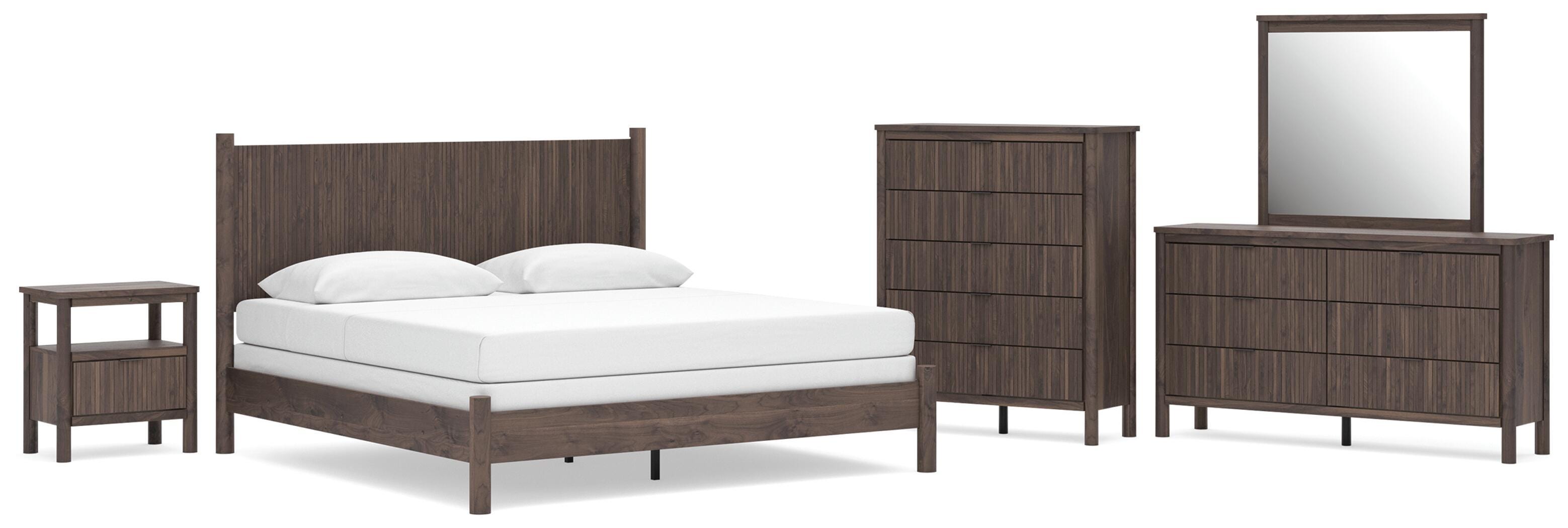 Pamytta Panel Bed Bedroom Set