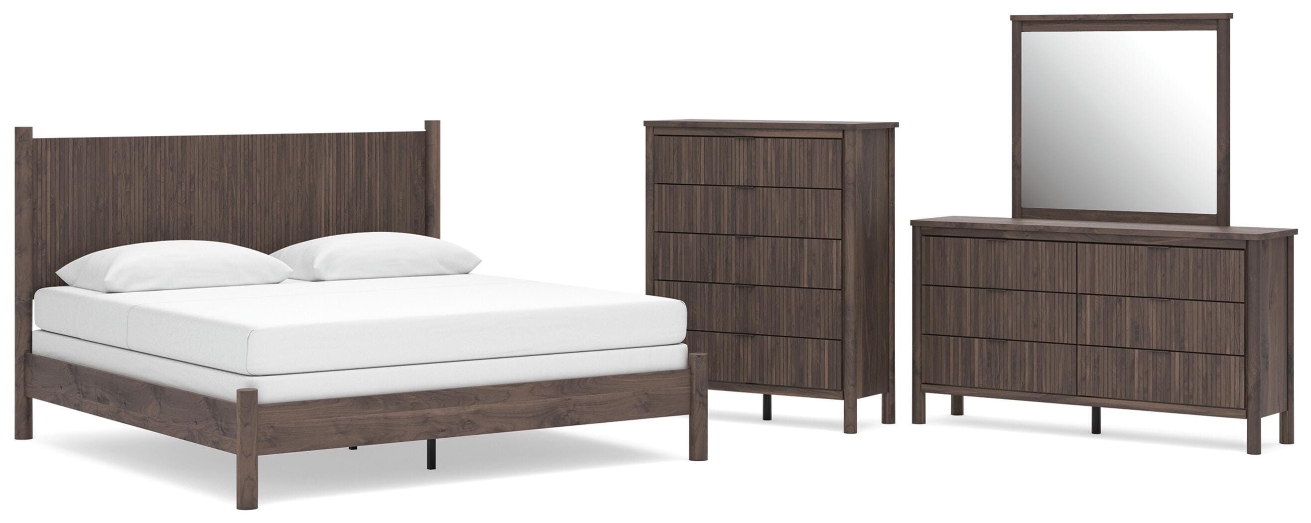 Pamytta Panel Bed Bedroom Set