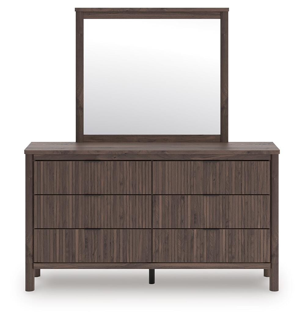 Pamytta Upholstered Panel Bed Bedroom Set