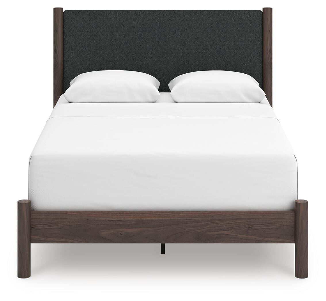 Pamytta Upholstered Panel Bed Bedroom Set