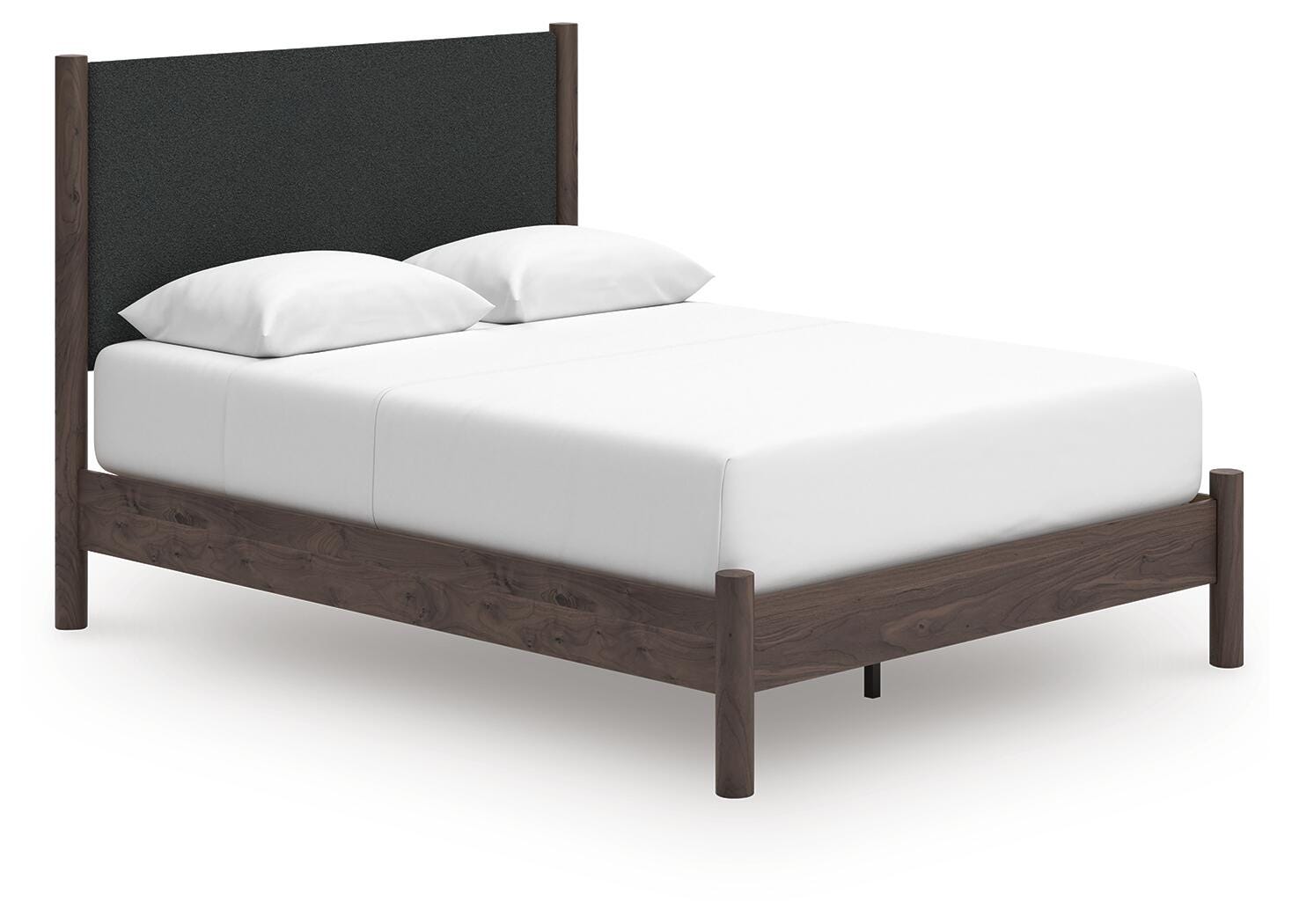 Cadmori Upholstered Panel Platform Bed