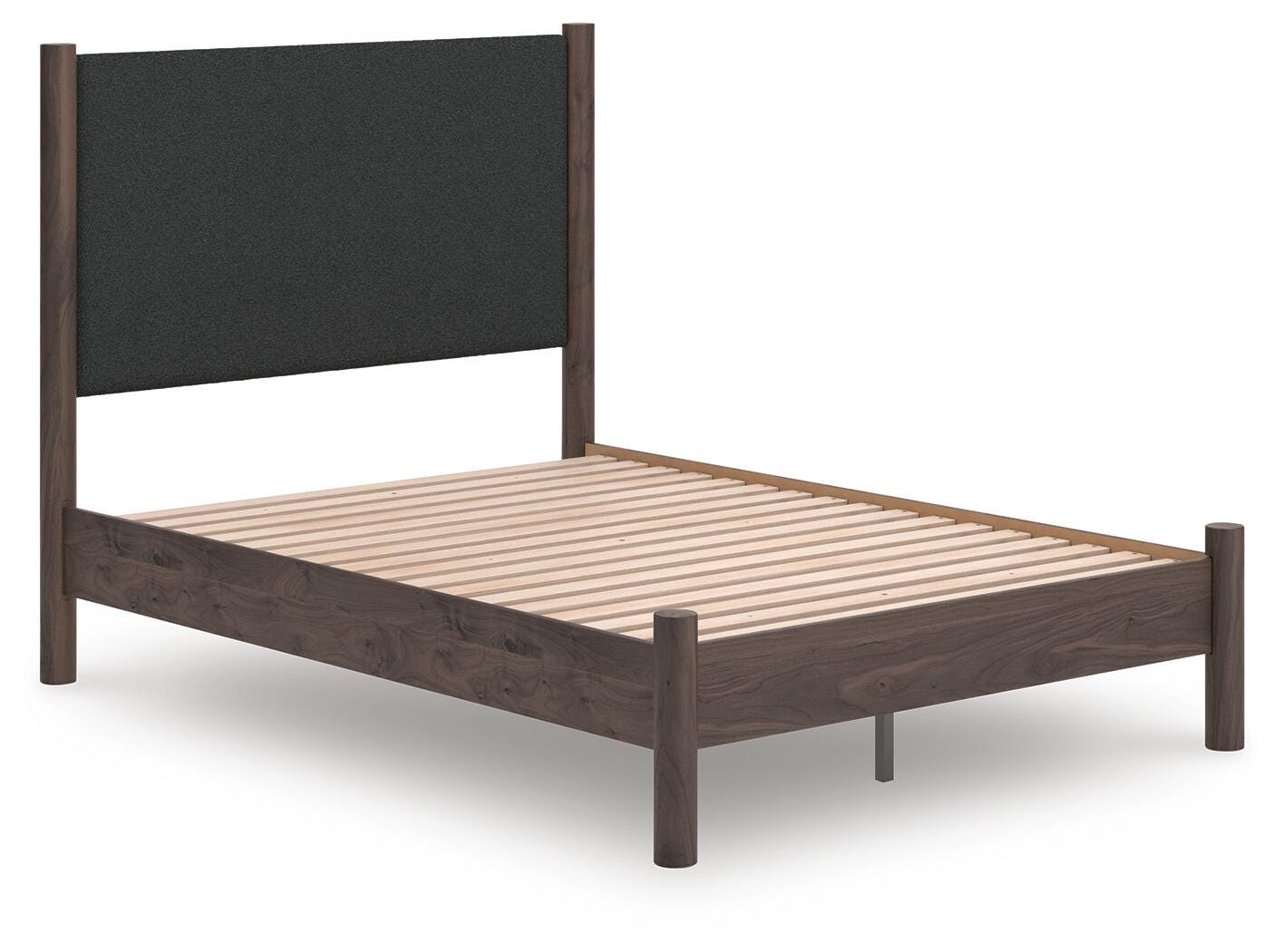 Cadmori Upholstered Panel Platform Bed