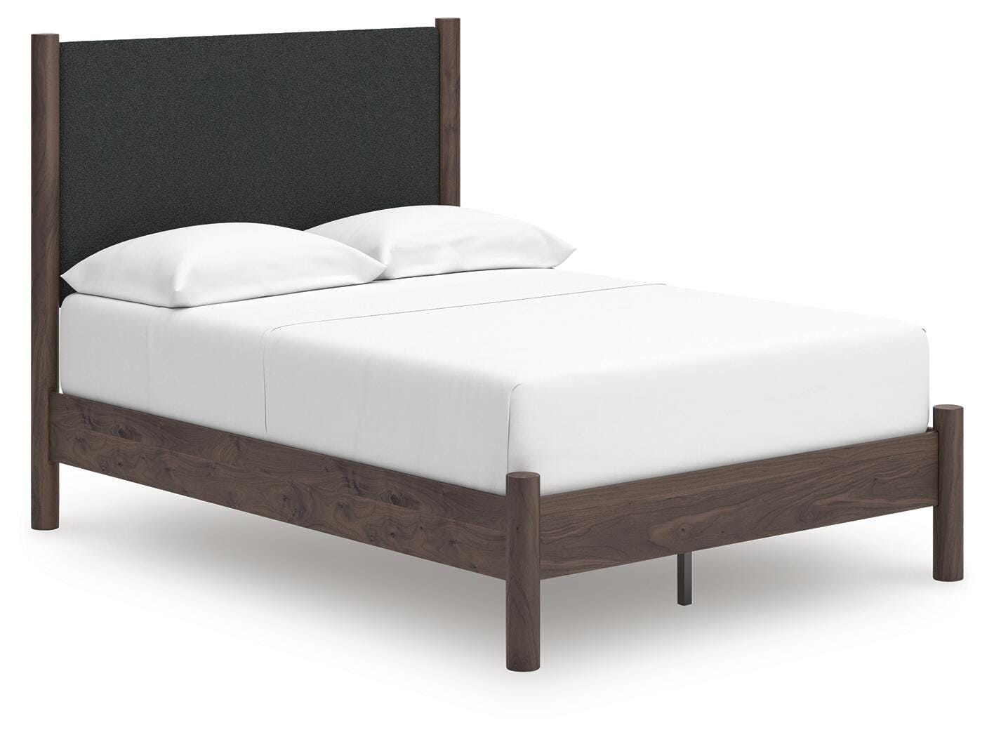 Cadmori Upholstered Panel Platform Bed