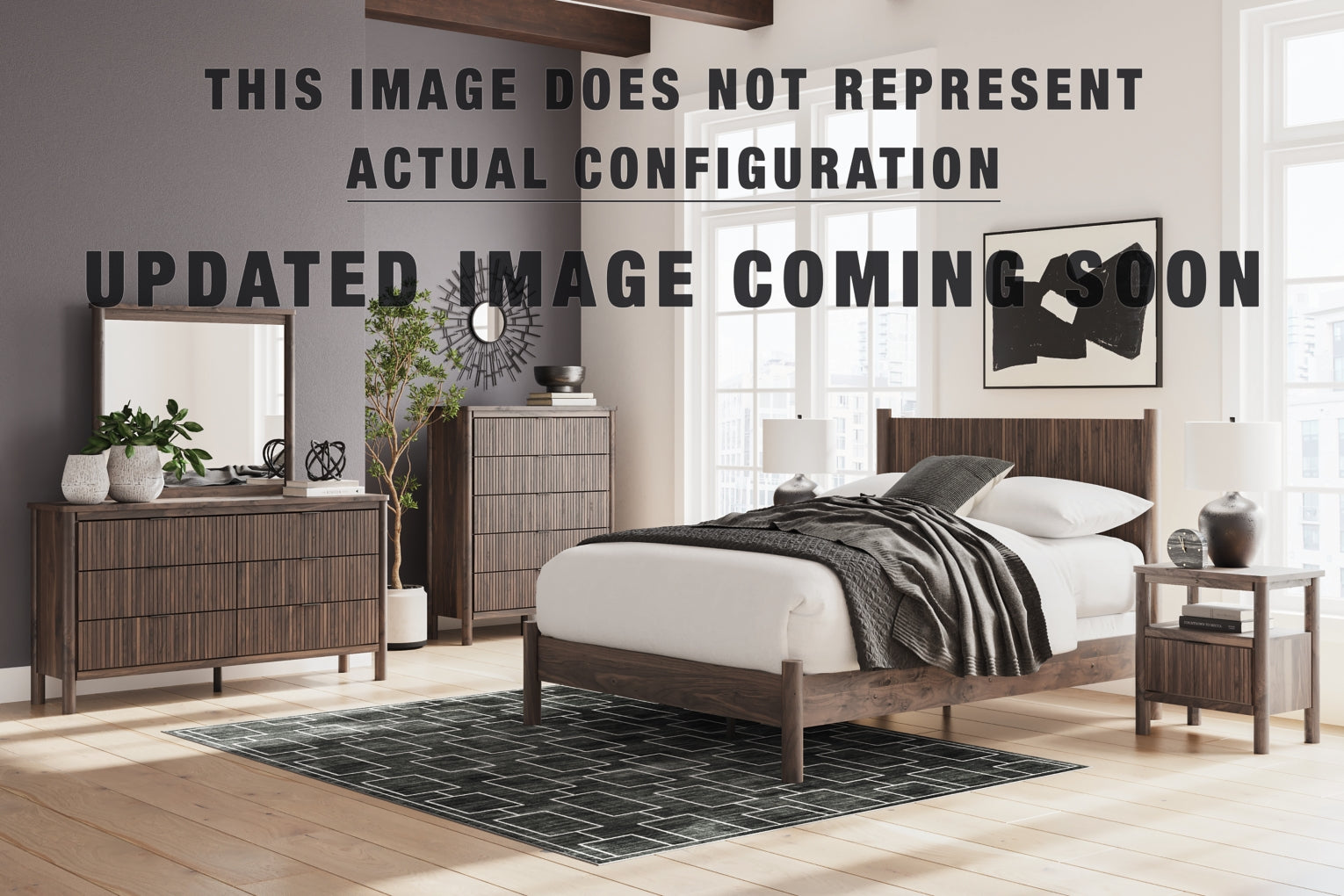 Pamytta Panel Bed Bedroom Set