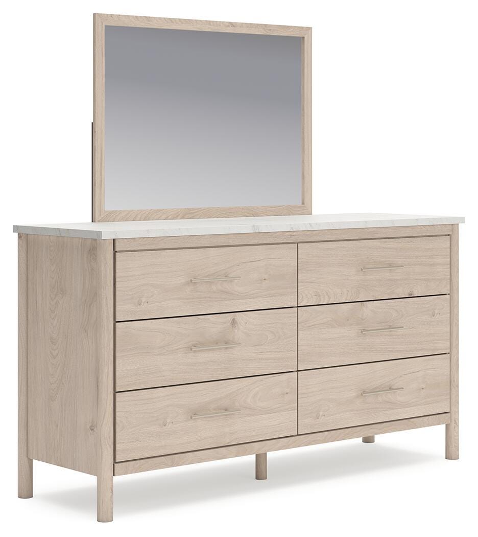 Cadmori Upholstered Panel Bed Bedroom Set