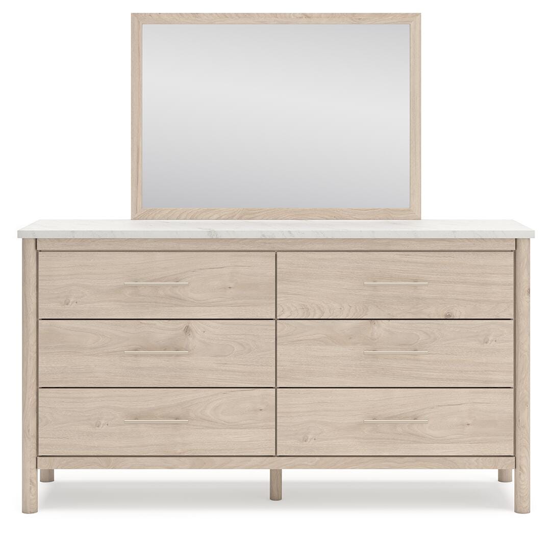 Cadmori Upholstered Panel Bed Bedroom Set