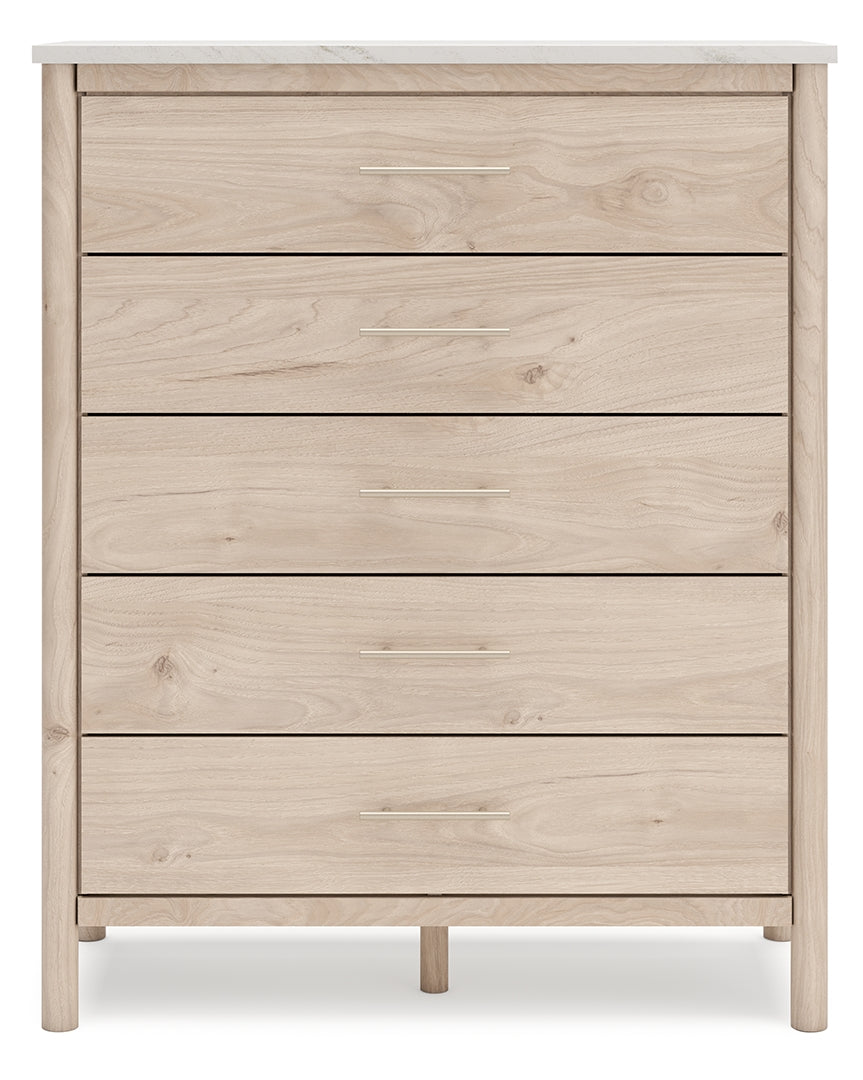 Cadmori Five Drawer Wide Chest