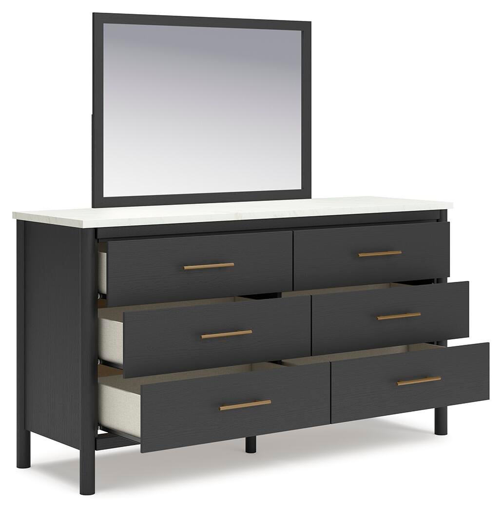 Cadmori Upholstered Panel Bed Bedroom Set