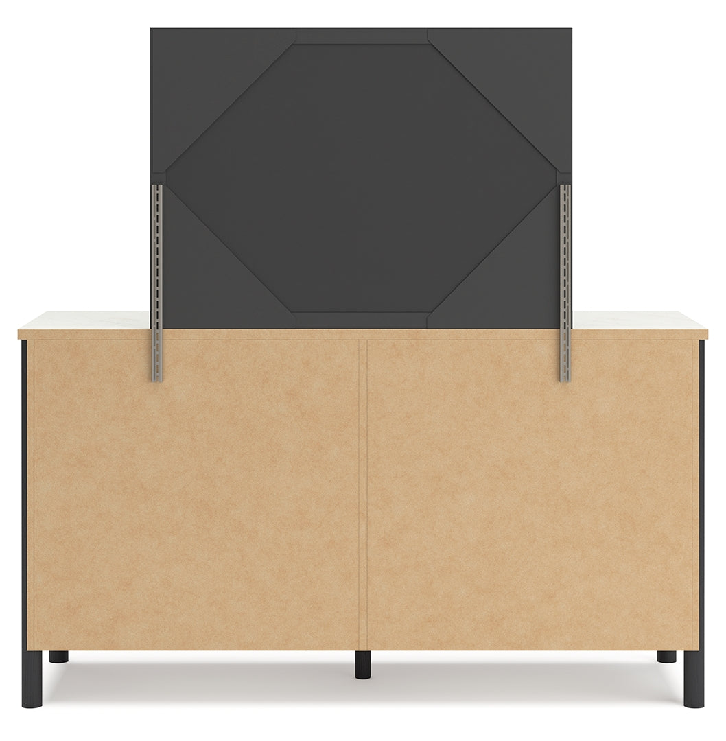 Cadmori Grey Upholstered Bedroom Set