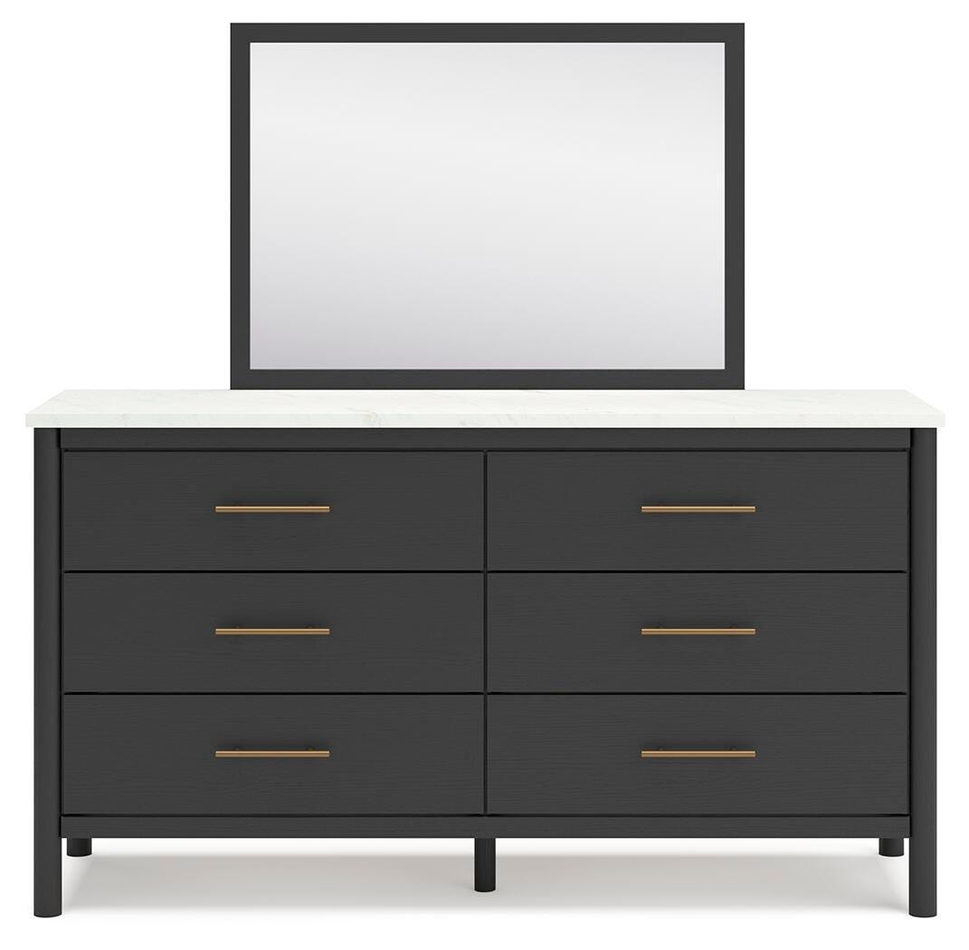 Cadmori Upholstered Panel Bed Bedroom Set