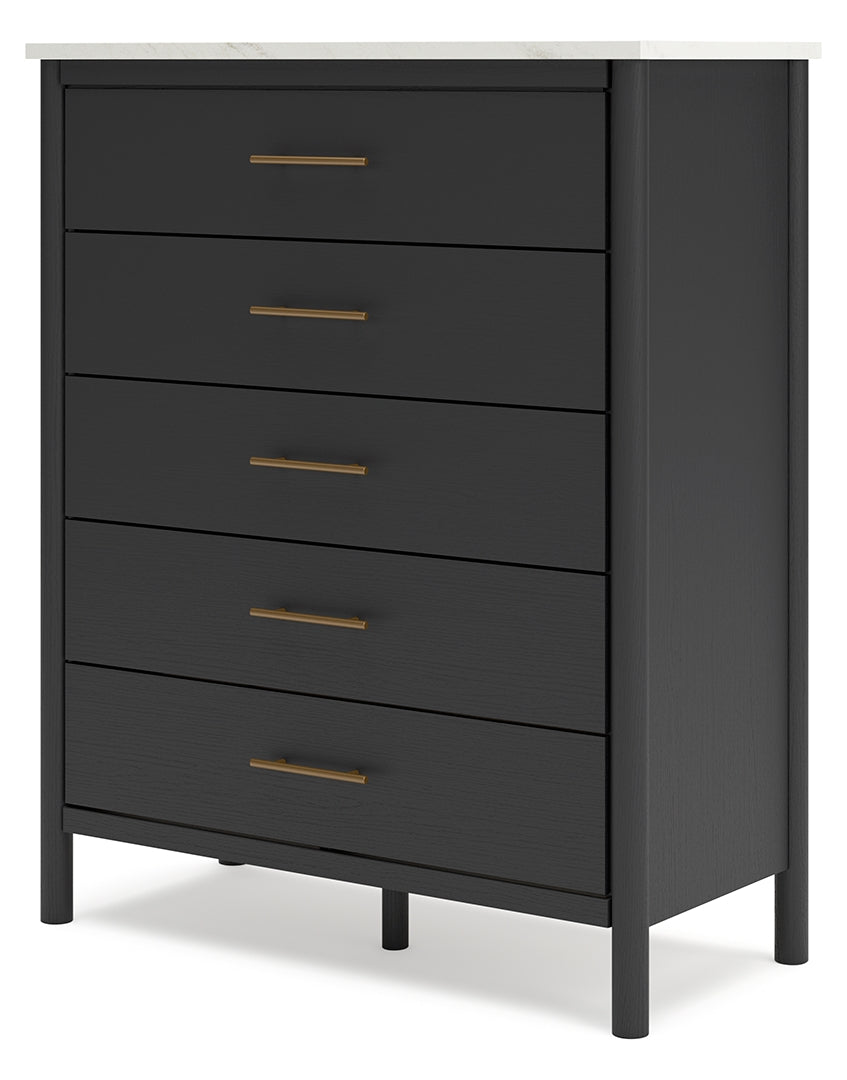 Cadmori Five Drawer Wide Chest