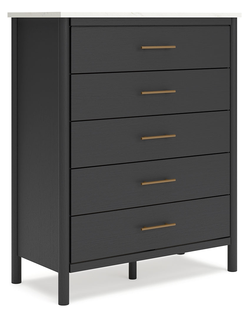 Cadmori Five Drawer Wide Chest