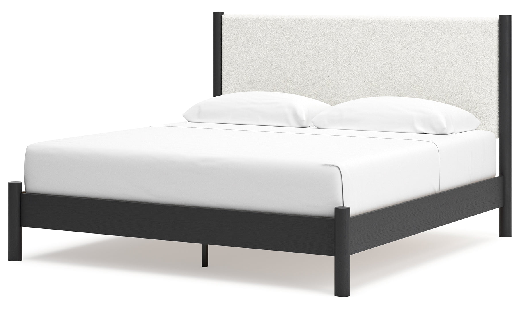 Cadmori Grey Upholstered Bedroom Set