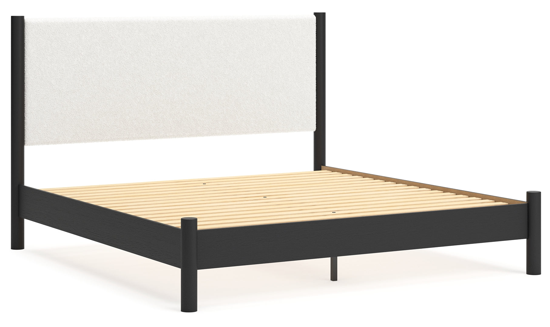 Cadmori Grey Upholstered Bedroom Set