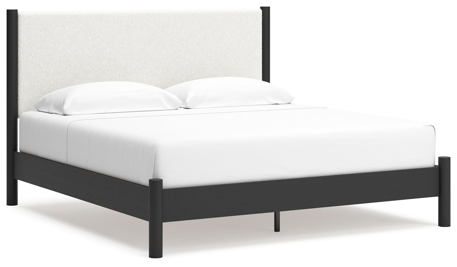 Cadmori Upholstered Panel Bed
