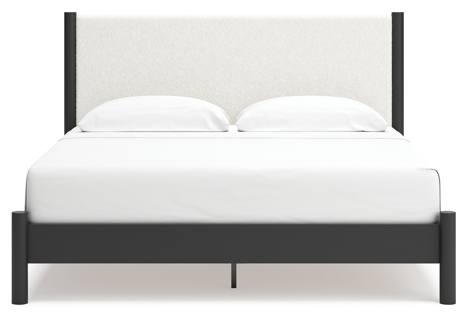 Cadmori Grey Upholstered Bedroom Set