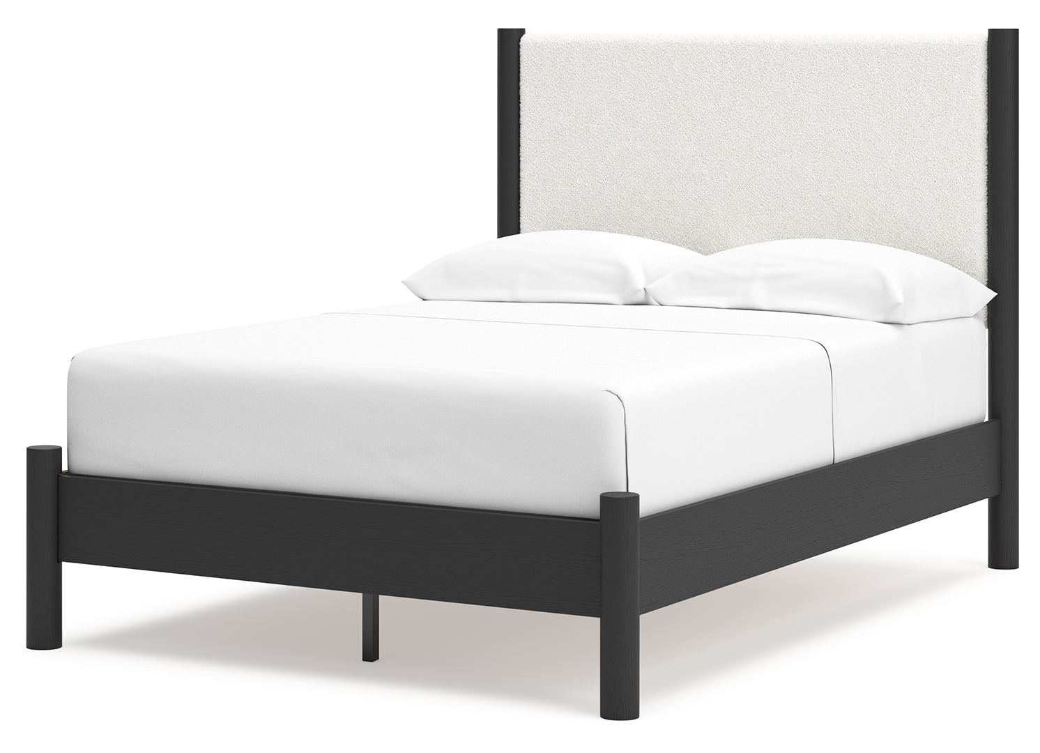Cadmori Grey Upholstered Bedroom Set
