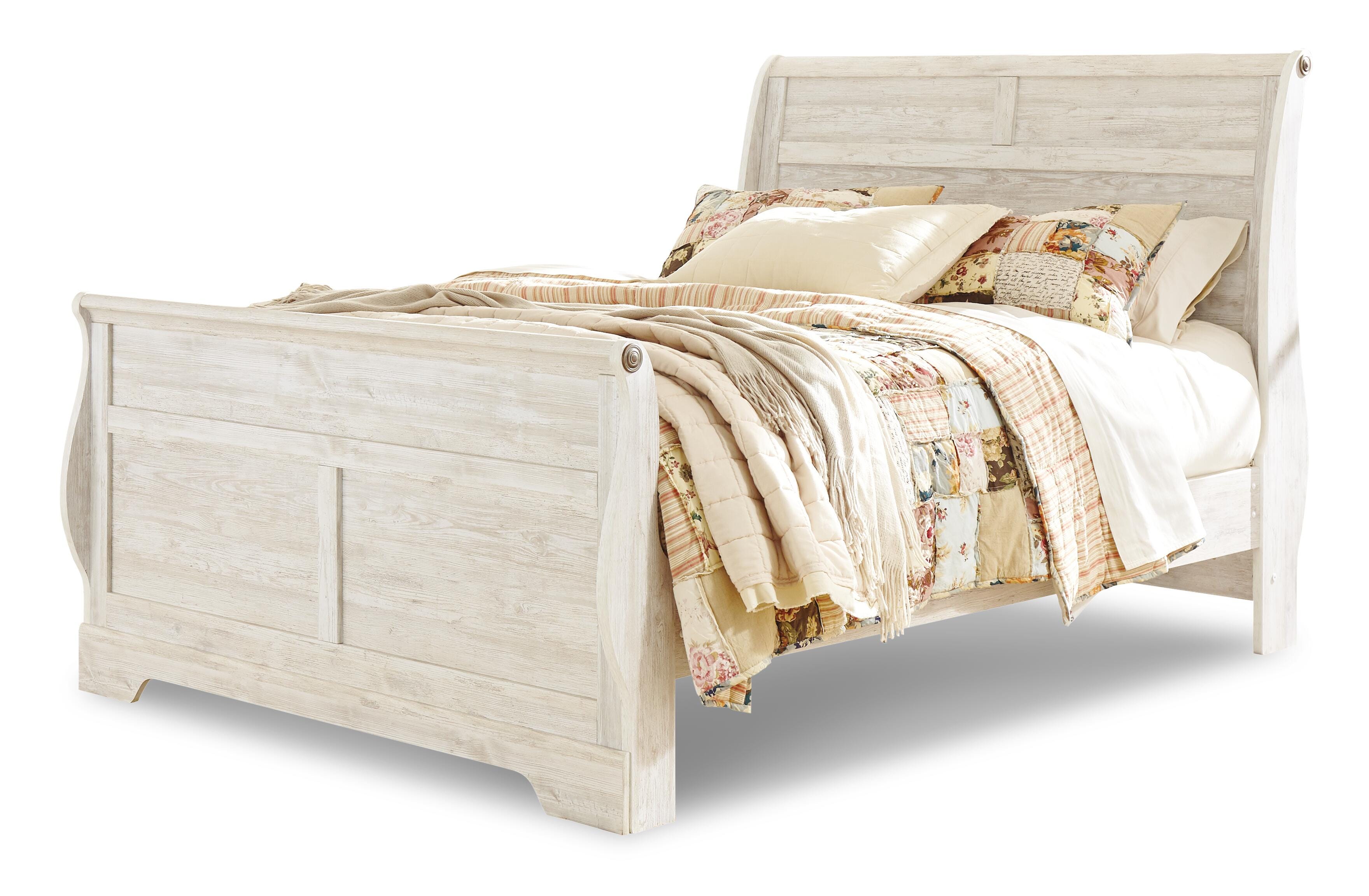 Willowton Sleigh Bed