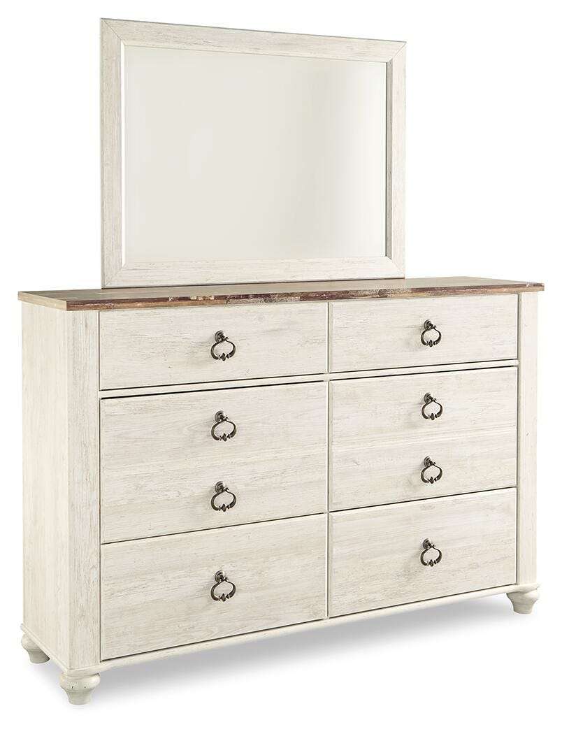 Willowton Sleigh Bed Bedroom Set
