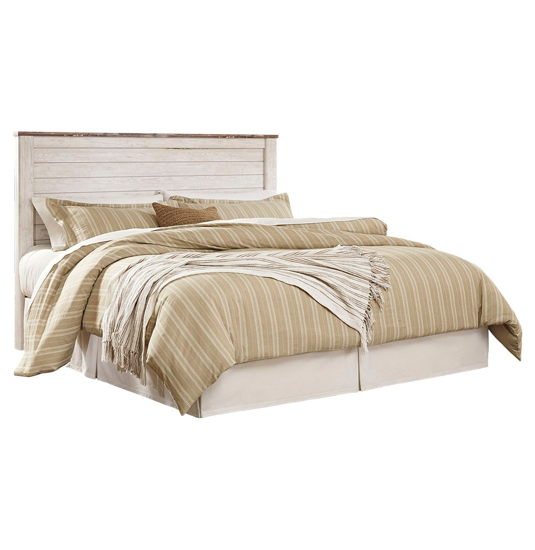 Willowton Beige Panel Bedroom Set