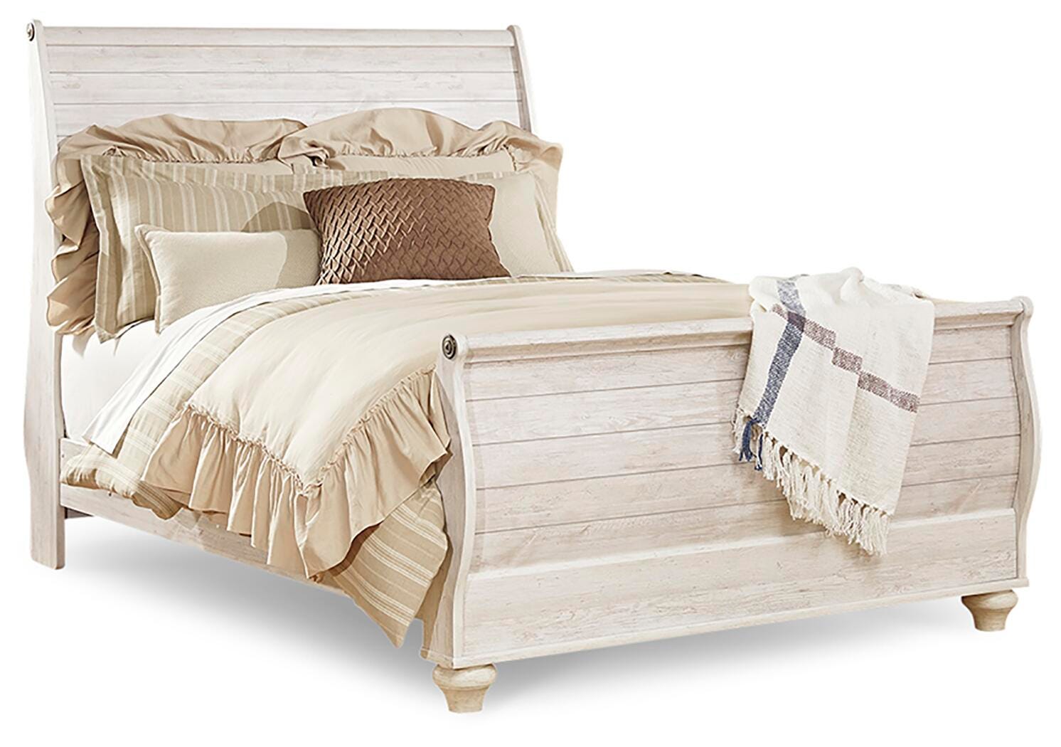 Willowton Sleigh Bed Bedroom Set