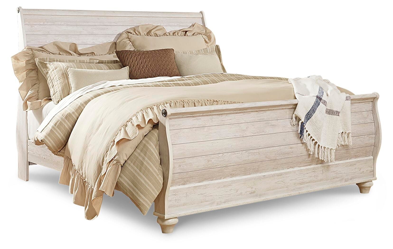 Willowton Sleigh Bed Bedroom Set