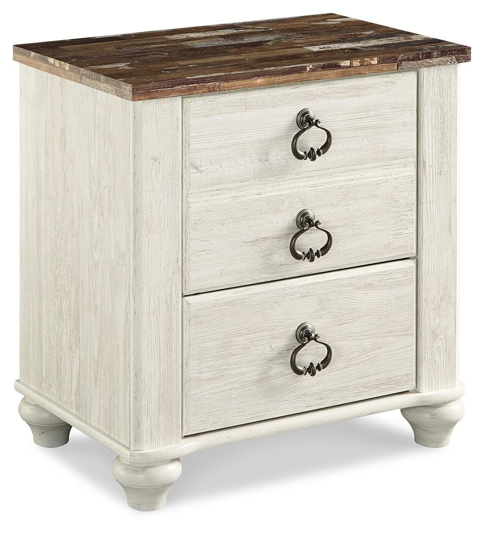Willowton Sleigh Bed Bedroom Set
