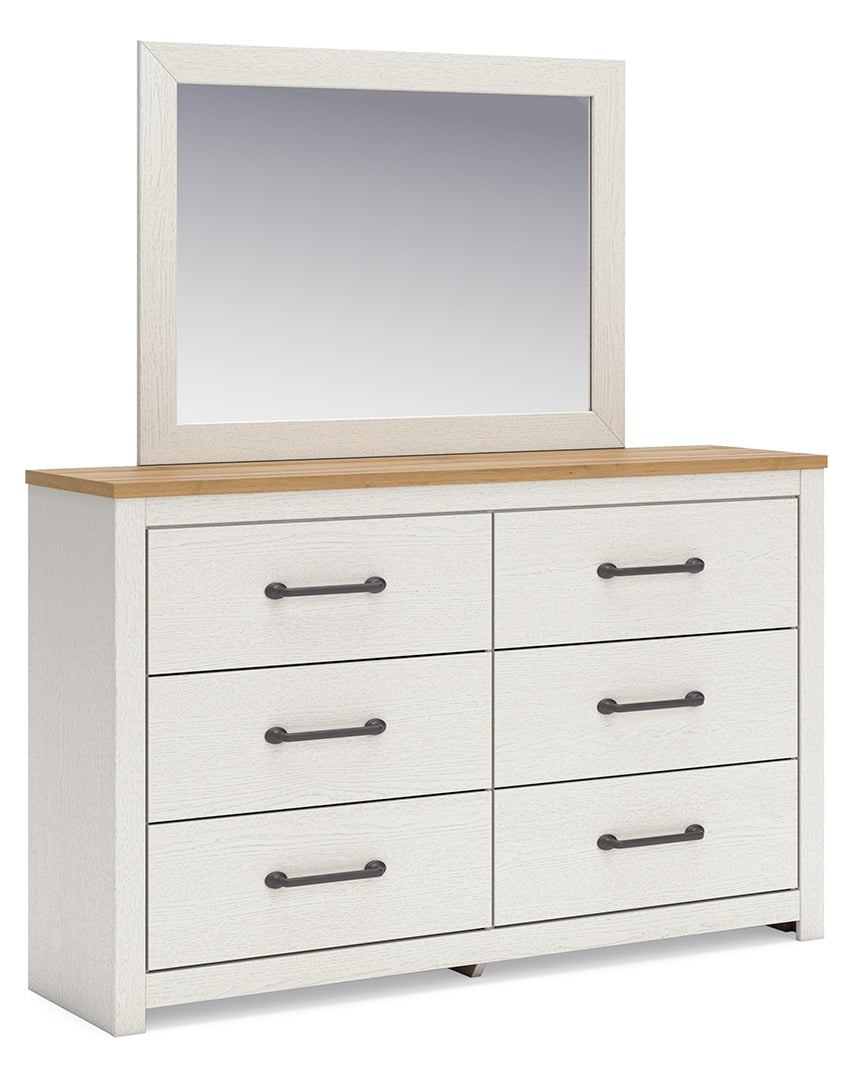 Linnocreek White Panel Bedroom Set