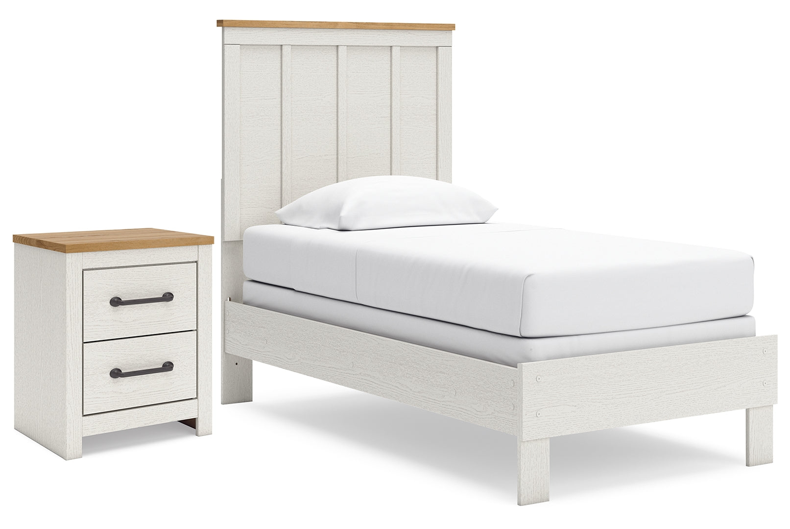 Linnocreek White Panel Bedroom Set