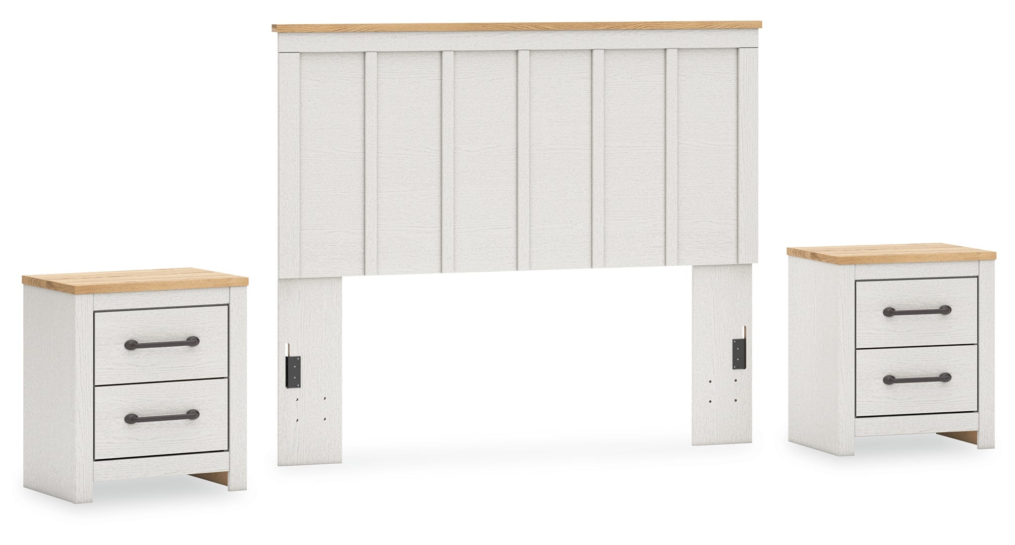 Linnocreek White Panel Bedroom Set