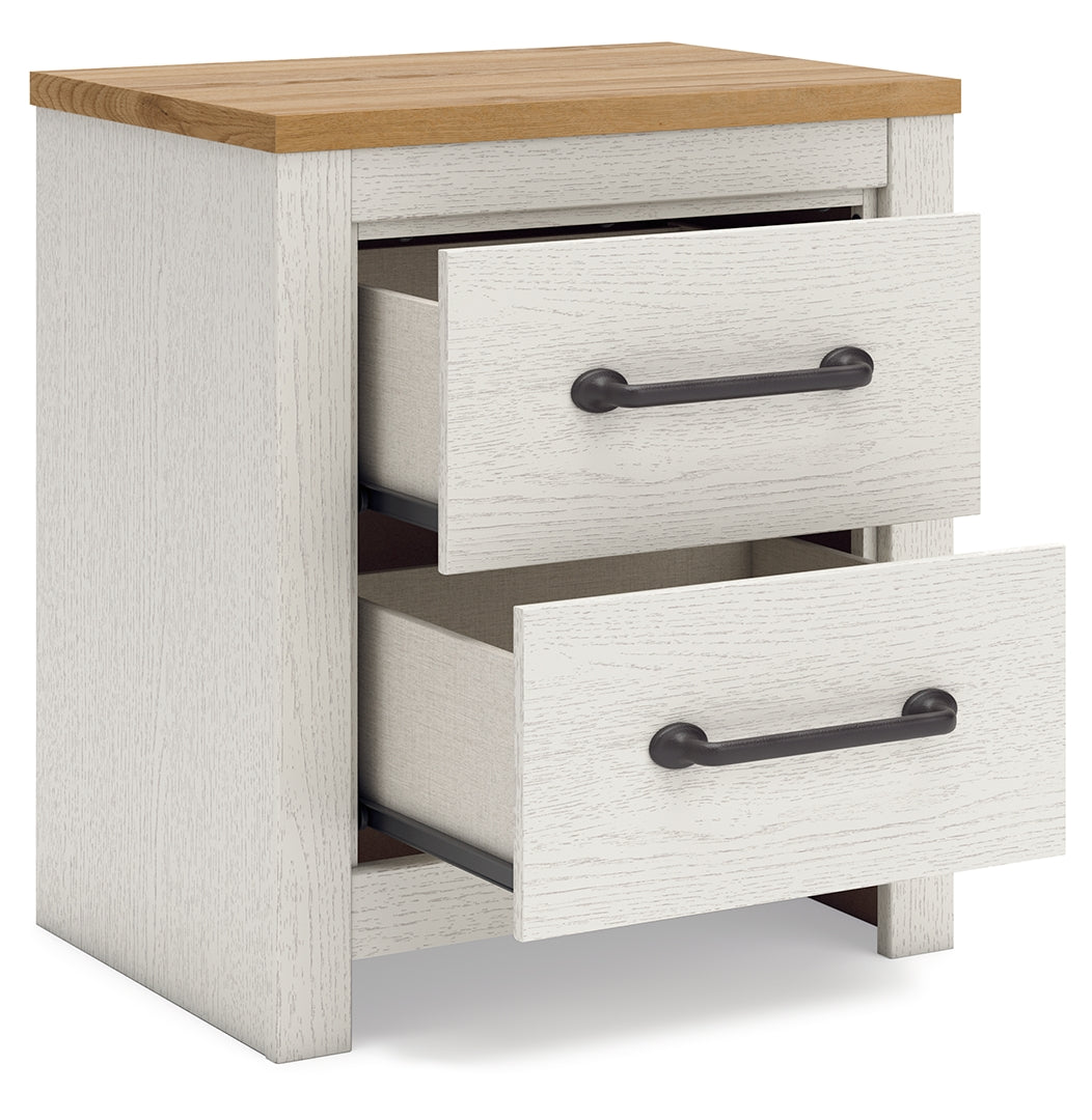 Linnocreek Two Drawer Night Stand