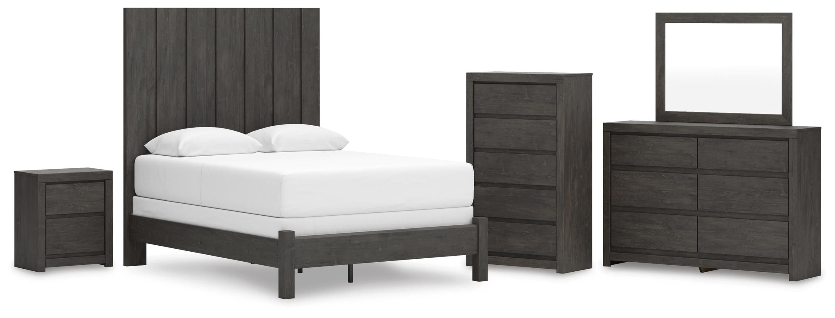 Fraluna Panel Bed Bedroom Set